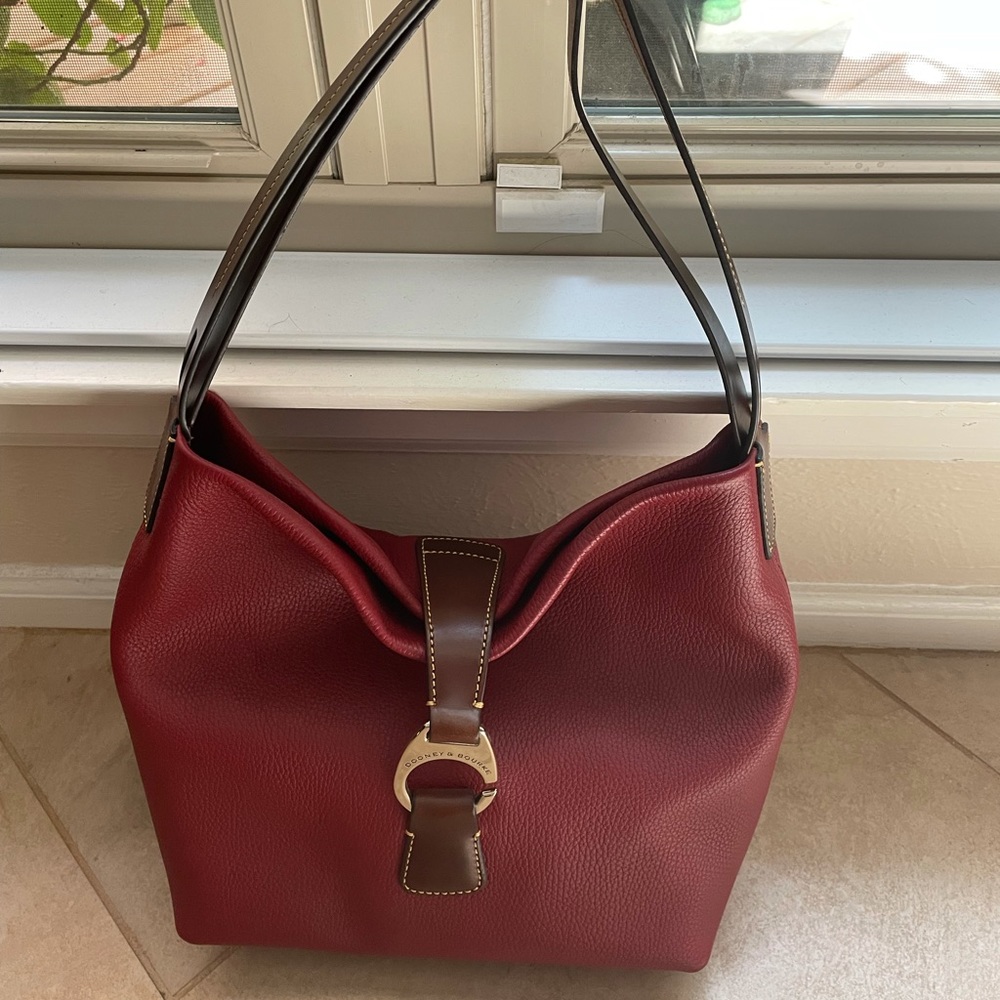 Dooney & Burke Red Hobo Bag